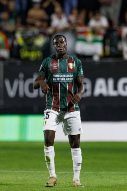 Nilton Varela, Liga Portekiz maçı sırasında Estrela Amadora ve Boavista FC takımları arasında Estadio Jose Gomes 'de görüldü.