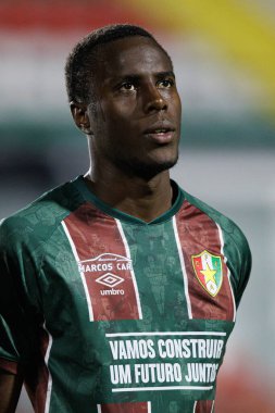 Nilton Varela, Liga Portekiz maçı sırasında Estrela Amadora ve Boavista FC takımları arasında Estadio Jose Gomes 'de görüldü.