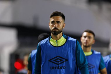 Rodrigo Pinho, Liga Portekiz maçı sırasında Estrela Amadora ve Boavista FC takımları arasında Estadio Jose Gomes 'de görüldü.