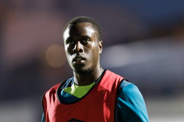 Nilton Varela, Liga Portekiz maçı sırasında Estrela Amadora ve Boavista FC takımları arasında Estadio Jose Gomes 'de görüldü.