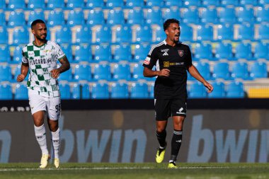 Estadio Belediyesi Rio Maior 'daki Casa Pia AC ve Moreirense FC takımları arasında oynanan Liga Portekiz maçı sırasında Ruben Kluivert (Maciej Rogowski)