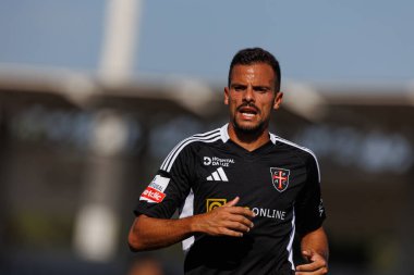 Liga Portekiz maçı sırasında Estadio Belediyesi Rio Maior 'daki Casa Pia AC ve Moreirense FC takımları arasında Andre Geraldes (Maciej Rogowski)