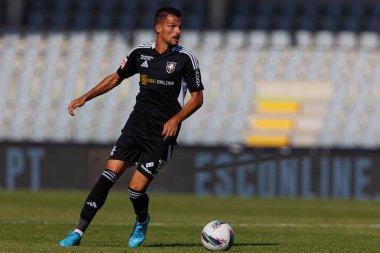 Liga Portekiz maçı sırasında Estadio Belediyesi Rio Maior 'daki Casa Pia AC ve Moreirense FC takımları arasında Andre Geraldes (Maciej Rogowski)