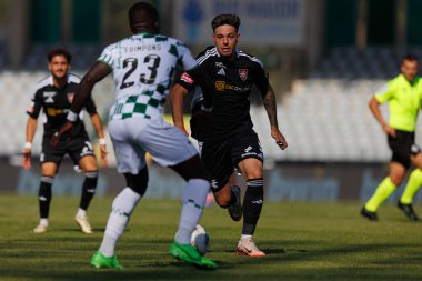 Estadio Belediyesi Rio Maior 'daki Casa Pia AC ve Moreirense FC takımları arasında oynanan Liga Portekiz maçı sırasında Max Svensson (Maciej Rogowski)