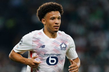 Tiago Santos, UEFA Şampiyonlar Ligi maçında Sporting CP ve LOSC Lille (Maciej Rogowski) 