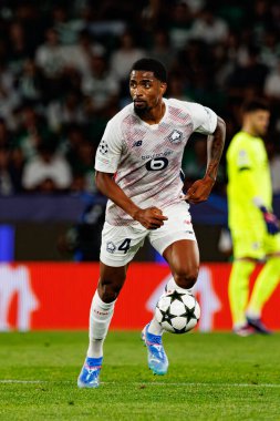 Alexsandro Ribeiro, UEFA Şampiyonlar Ligi maçında Lille ve Lille (Maciej Rogowski) takımları arasında görüldü.) 