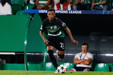 Cin Catamo, UEFA Şampiyonlar Ligi maçında Sporting CP ve LOSC Lille (Maciej Rogowski) takımları arasında görüldü.) 