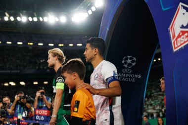 Benjamin Andre, UEFA Şampiyonlar Ligi maçında, Sporting CP ve LOSC Lille (Maciej Rogowski) 