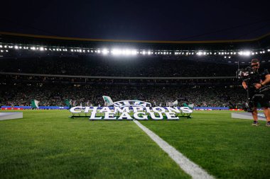 Estadio Jose Alvalade, UEFA Şampiyonlar Ligi maçında Lille ve Lille (Maciej Rogowski) takımları arasında görüldü.) 