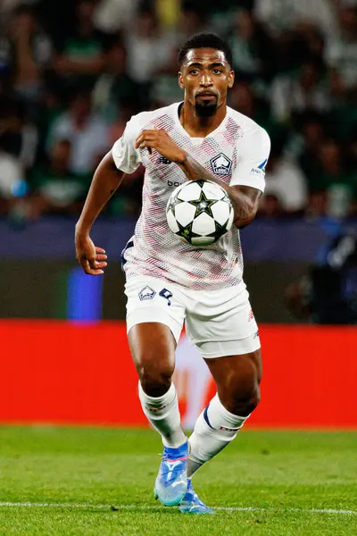 Alexsandro Ribeiro, UEFA Şampiyonlar Ligi maçında Lille ve Lille (Maciej Rogowski) takımları arasında görüldü.) 