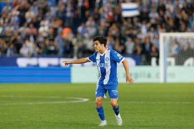 Manuel Sanchez, LaLiga EA SPORTS maçı sırasında Estadio Mendizorroza 'da Deportivo Alaves ve Sevilla FC takımları arasında görüldü (Maciej Rogowski)
