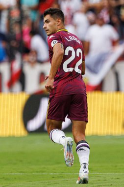 Lucas Rosa, LaLiga EA SPORTS maçı sırasında Estadio Ramon Sanchez Pizjuan 'da Sevilla FC ve Real Valladolid takımları arasında görüldü (Maciej Rogowski)