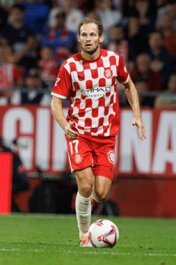 Daley Blind, Estadi Montilivi 'de Girona FC ve Rayo Vallecano takımları arasında oynanan LaLiga EA SPORTS maçı sırasında görüldü (Maciej Rogowski)