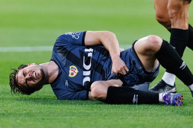 Josep Chavarria, Estadi Montilivi 'de Girona FC ve Rayo Vallecano takımları arasında oynanan LaLiga EA SPORTS maçı sırasında görüldü (Maciej Rogowski)