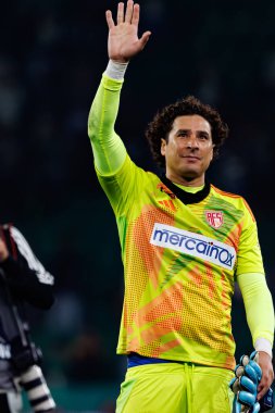 Guillermo Ochoa, Liga Portekiz maçı sırasında Estadio Jose Alvalade 'deki AVS Futebol SAD (Maciej Rogowski)