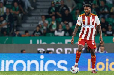 Cristian Castro Devenish, Liga Portekiz maçı sırasında Estadio Jose Alvalade (Maciej Rogowski) 'deki Sporting CP ve AVS Futebol SAD takımları arasında oynadı.)