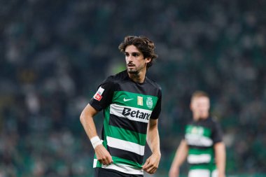 Francisco Trincao, Liga Portekiz maçı sırasında Estadio Jose Alvalade 'deki AVS Futebol SAD (Maciej Rogowski)