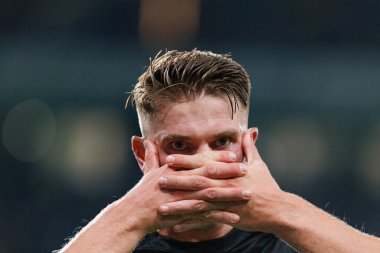 Viktor Gyokeres, Liga Portekiz maçında attığı gol sonrasında Estadio Jose Alvalade 'deki AVS Futebol SAD (Maciej Rogowski)