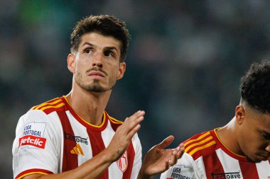 Lucas PIazon, Liga Portekiz maçı sırasında Estadio Jose Alvalade 'deki AVS Futebol SAD (Maciej Rogowski)