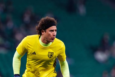 Guillermo Ochoa, Liga Portekiz maçı sırasında Estadio Jose Alvalade 'deki AVS Futebol SAD (Maciej Rogowski)
