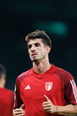 Lucas PIazon, Liga Portekiz maçı sırasında Estadio Jose Alvalade 'deki AVS Futebol SAD (Maciej Rogowski)