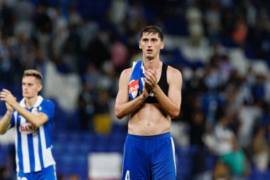 LaLiga EASPORTS maçı sırasında RCD Espanyol de Barcelona ve Villarreal CF takımları arasında RCDE Stadyumu 'nda (Maciej Rogowski)