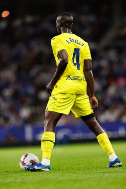 Eric Bailly, LaLiga EASPORTS maçı sırasında RCD Espanyol de Barcelona ve Villarreal CF takımları arasında RCDE Stadyumu 'nda (Maciej Rogowski)