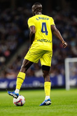 Eric Bailly, LaLiga EASPORTS maçı sırasında RCD Espanyol de Barcelona ve Villarreal CF takımları arasında RCDE Stadyumu 'nda (Maciej Rogowski)