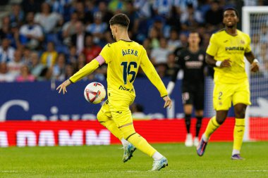 LaLiga EASPORTS maçı sırasında RCD Espanyol de Barcelona ve Villarreal CF takımları arasında RCDE Stadyumu 'nda (Maciej Rogowski)