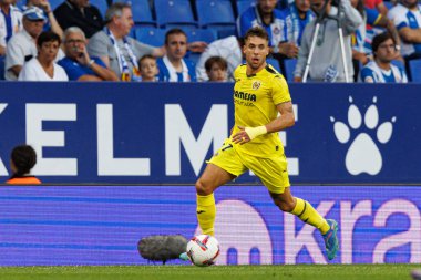 LaLiga EASPORTS maçı sırasında RCD Espanyol de Barcelona ve Villarreal CF takımları arasında RCDE Stadyumu 'nda (Maciej Rogowski)