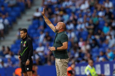 LaLiga EASPORTS maçı sırasında RCD Espanyol de Barcelona ve Villarreal CF takımları arasında RCDE Stadyumu 'nda (Maciej Rogowski)