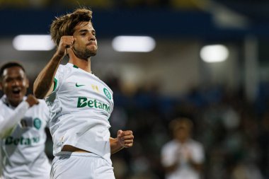 Daniel Braganca, Liga Portekiz maçında GD Estoril Praia ve Estadio Antonio Coimbra da Mota (Maciej Rogowski)