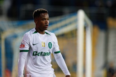 GD Estoril Praia ve Estadio Antonio Coimbra da Mota (Maciej Rogowski) takımları arasında oynanan Liga Portekiz maçı sırasında görülen Geny Catamo)