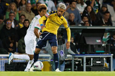 Hidemasa Morita, İsrail Salazar Liga Portekiz maçı sırasında Estoril Praia ve Estadio Antonio Coimbra da Mota (Maciej Rogowski)