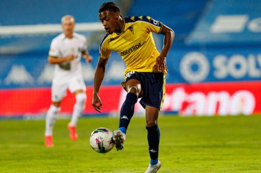 Wagner Pina, Liga Portekiz maçı sırasında Estoril Praia ve Sporting CP takımları arasında Estadio Antonio Coimbra da Mota 'da görüldü (Maciej Rogowski)