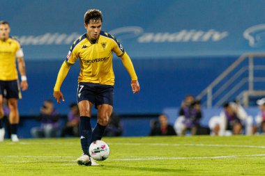 Vinicius Zanocelo, Liga Portekiz maçı sırasında GD Estoril Praia ve Estadio Antonio Coimbra da Mota (Maciej Rogowski)