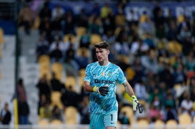 Franco Israel, Liga Portekiz maçı sırasında Estoril Praia ve Sporting CP takımları arasında Estadio Antonio Coimbra da Mota (Maciej Rogowski)