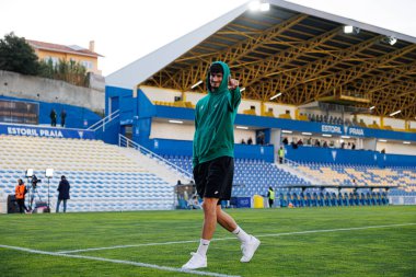 Liga Portekiz maçında GD Estoril Praia ve Estadio Antonio Coimbra da Mota (Maciej Rogowski)