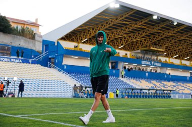 Liga Portekiz maçında GD Estoril Praia ve Estadio Antonio Coimbra da Mota (Maciej Rogowski)
