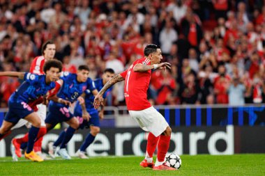 Angel Di Maria UEFA Şampiyonlar Ligi maçında SL Benfica ve Atletico de Madrid (Maciej Rogowski)
