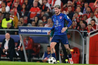 Rodrigo de Paul UEFA Şampiyonlar Ligi maçında SL Benfica ve Atletico de Madrid (Maciej Rogowski) takımları arasında görüldü.)