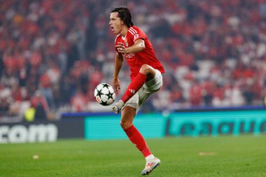 Alvaro Carreras, UEFA Şampiyonlar Ligi maçında SL Benfica ve Atletico de Madrid (Maciej Rogowski) takımları arasında görüldü.)