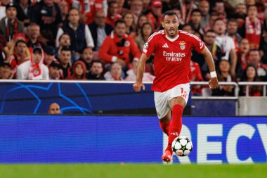 Vangelis Pavlidis UEFA Şampiyonlar Ligi maçında SL Benfica ve Atletico de Madrid (Maciej Rogowski) takımları arasında görüldü.)