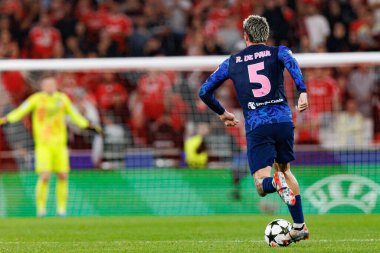 Rodrigo de Paul UEFA Şampiyonlar Ligi maçında SL Benfica ve Atletico de Madrid (Maciej Rogowski) takımları arasında görüldü.)