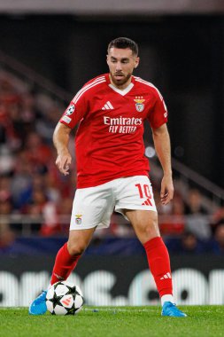 Orkun Kokcu UEFA Şampiyonlar Ligi maçında SL Benfica ve Atletico de Madrid (Maciej Rogowski) takımları arasında görüldü.)