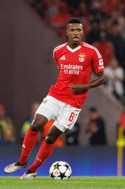 Florentino Luis UEFA Şampiyonlar Ligi maçında SL Benfica ve Atletico de Madrid (Maciej Rogowski) takımları arasında görüldü.)