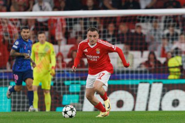 Kerem Akturkoglu UEFA Şampiyonlar Ligi maçında SL Benfica ve Atletico de Madrid (Maciej Rogowski) takımları arasında görüldü.)