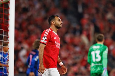 Vangelis Pavlidis UEFA Şampiyonlar Ligi maçında SL Benfica ve Atletico de Madrid (Maciej Rogowski) takımları arasında görüldü.)