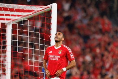 Vangelis Pavlidis UEFA Şampiyonlar Ligi maçında SL Benfica ve Atletico de Madrid (Maciej Rogowski) takımları arasında görüldü.)