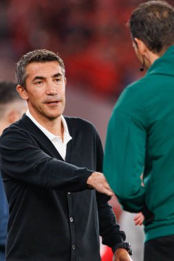 Bruno Lage UEFA Şampiyonlar Ligi maçında SL Benfica ve Atletico de Madrid (Maciej Rogowski) takımları arasında görüldü.)